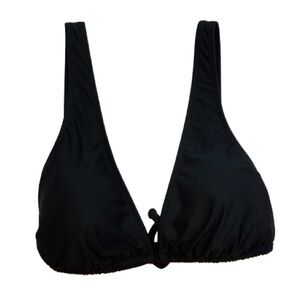 NWT Express Black Halter Bikini Top Size M